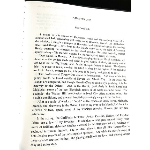 Blackjack for Blood - Bryce Carlson Revised Edition Card Counting Strategy Guide - Picture 6 of 8